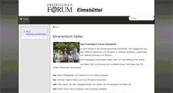 Desktop Screenshot of ff-eimsbuettel.freiwilligenforum.de