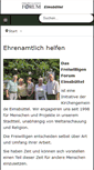 Mobile Screenshot of ff-eimsbuettel.freiwilligenforum.de
