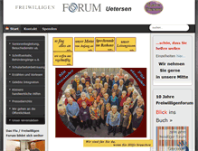 Tablet Screenshot of ff-uetersen.freiwilligenforum.de